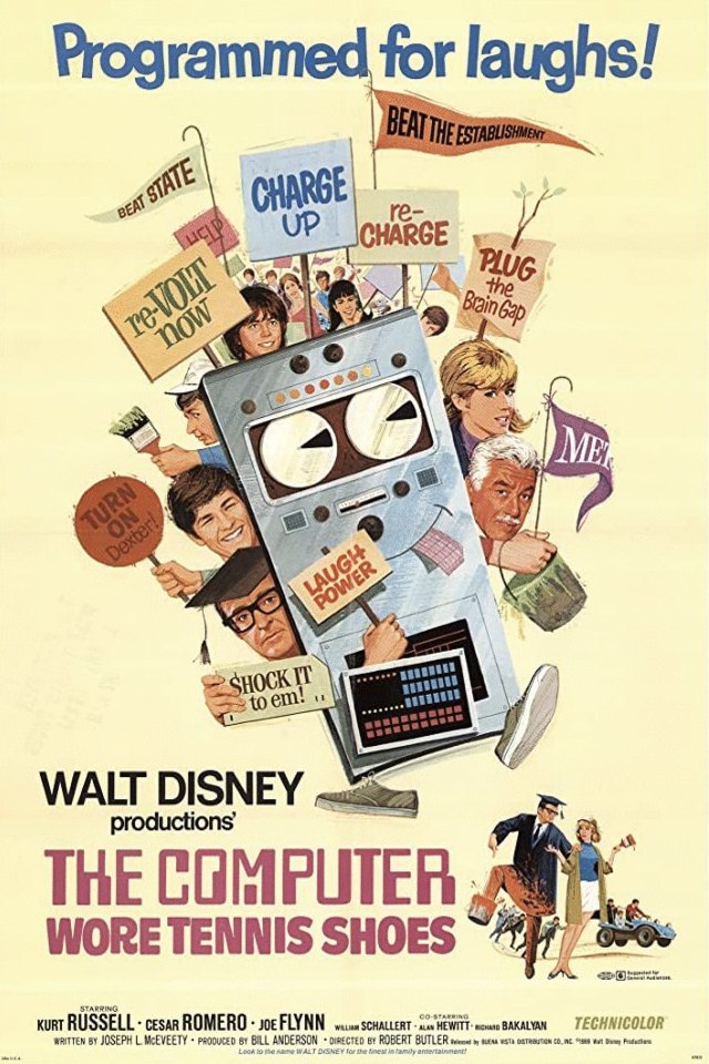 Poster of the movie The Computer Wore Tennis Shoes