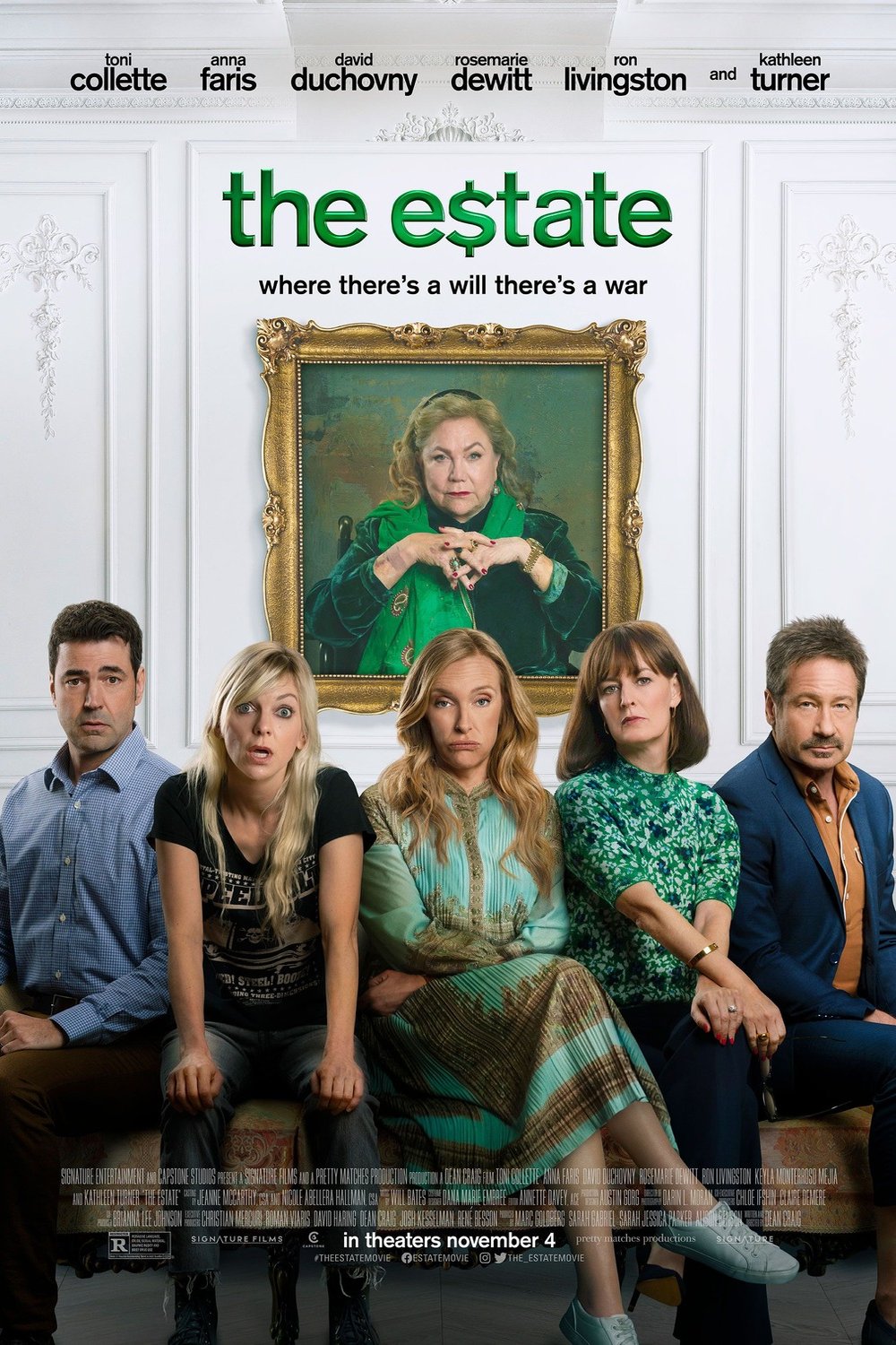 L'affiche du film The Estate