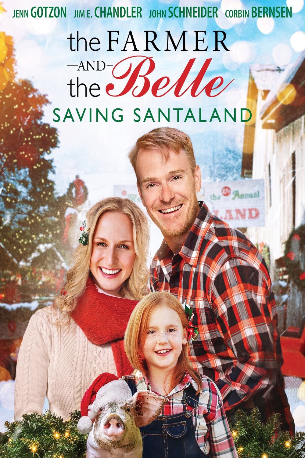 L'affiche du film The Farmer and the Belle: Saving Santaland