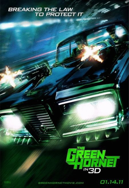 L'affiche du film The Green Hornet