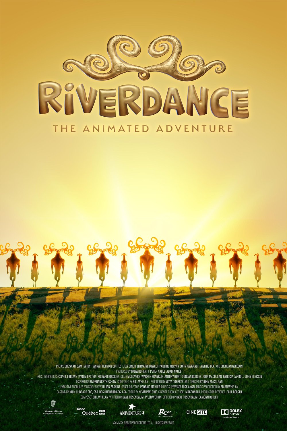 L'affiche du film Riverdance: The Animated Adventure