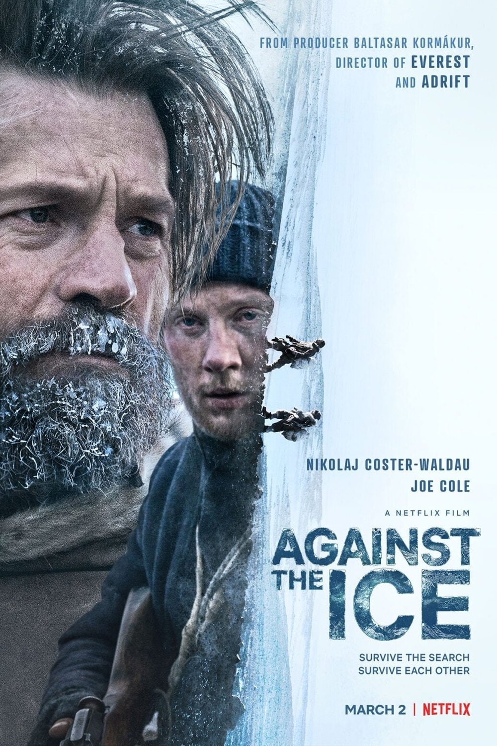 L'affiche du film Against the Ice