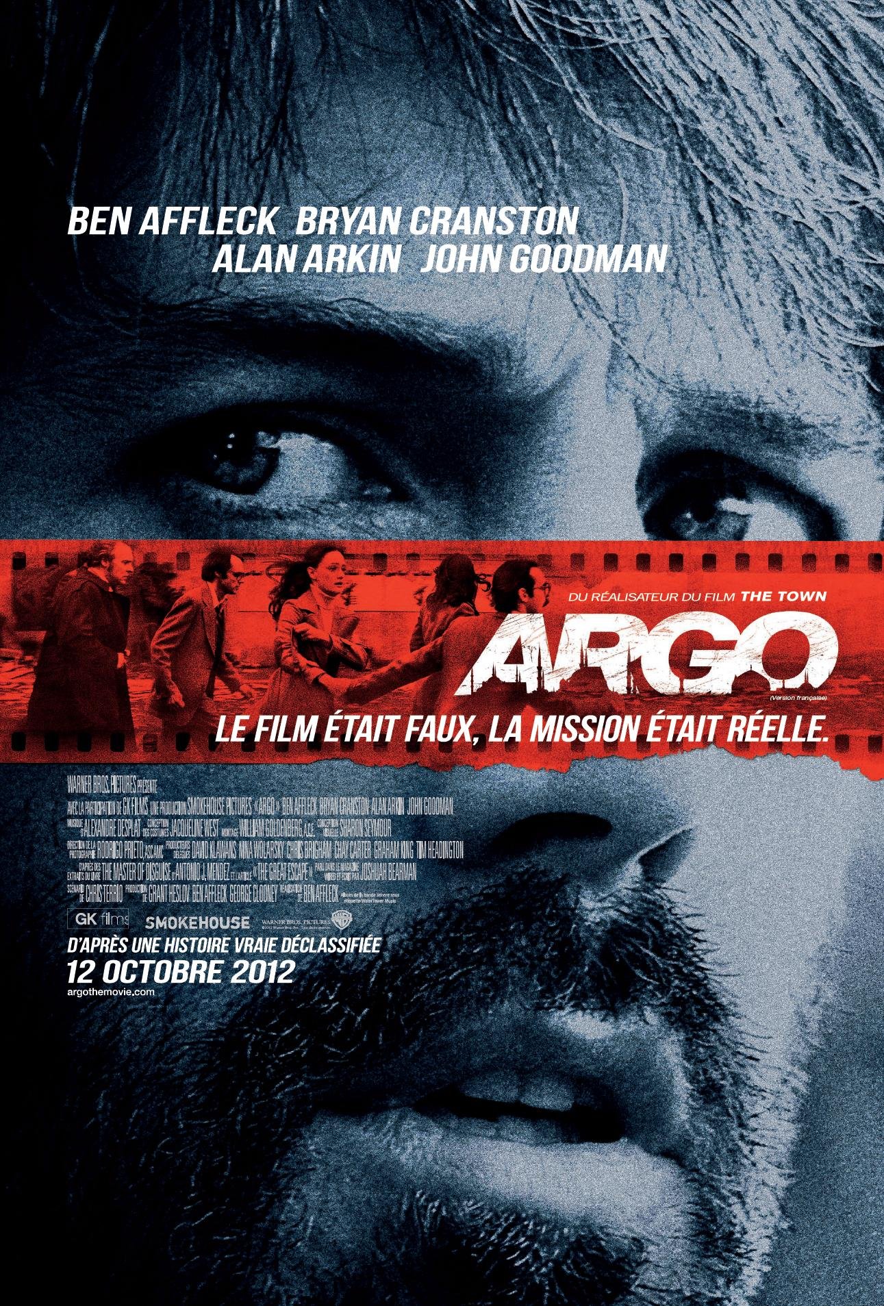 L'affiche du film Argo v.f.