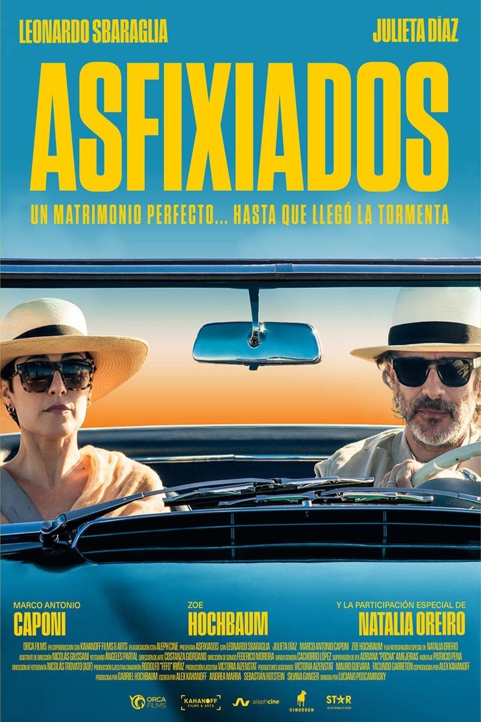 Spanish poster of the movie Asfixiados