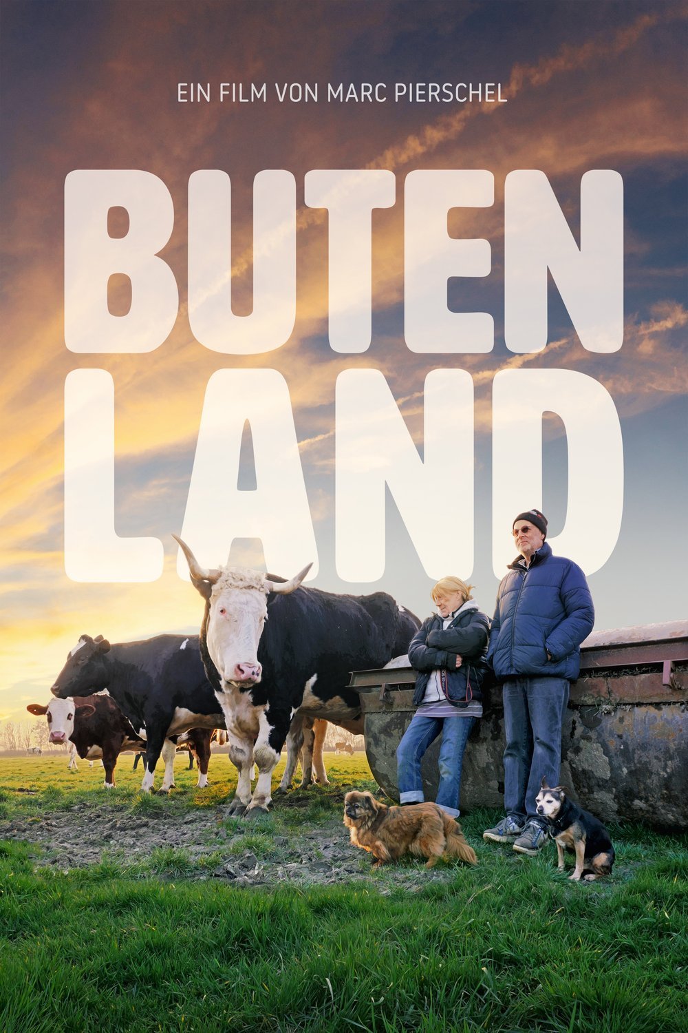 L'affiche originale du film Butenland en allemand