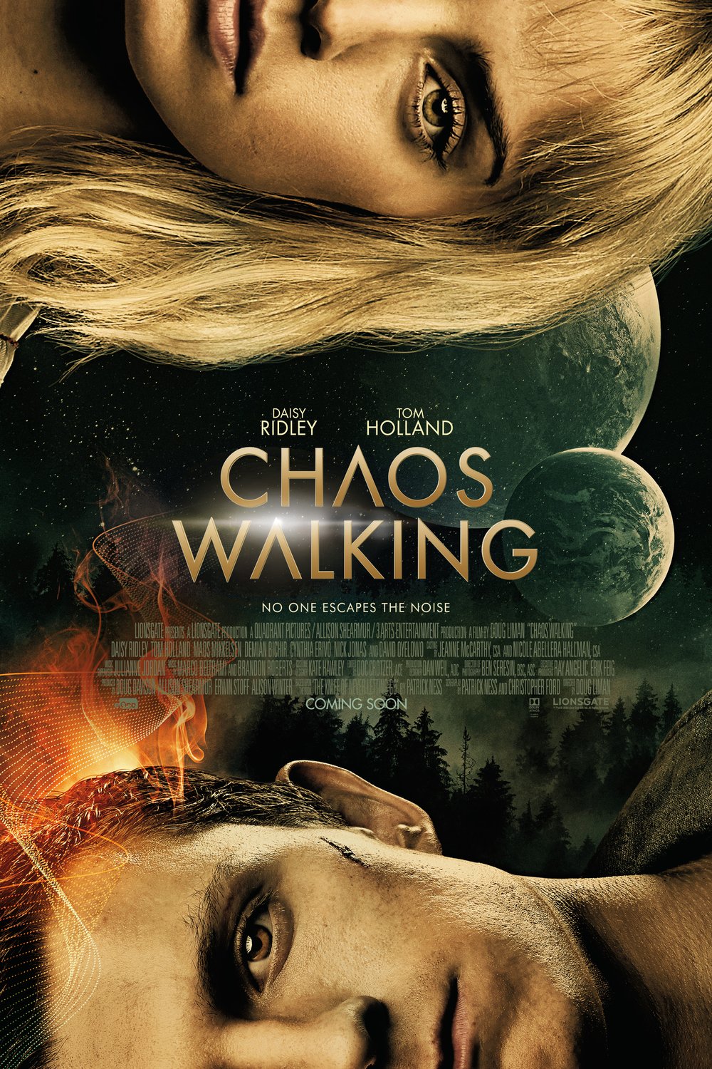 L'affiche du film Chaos Walking