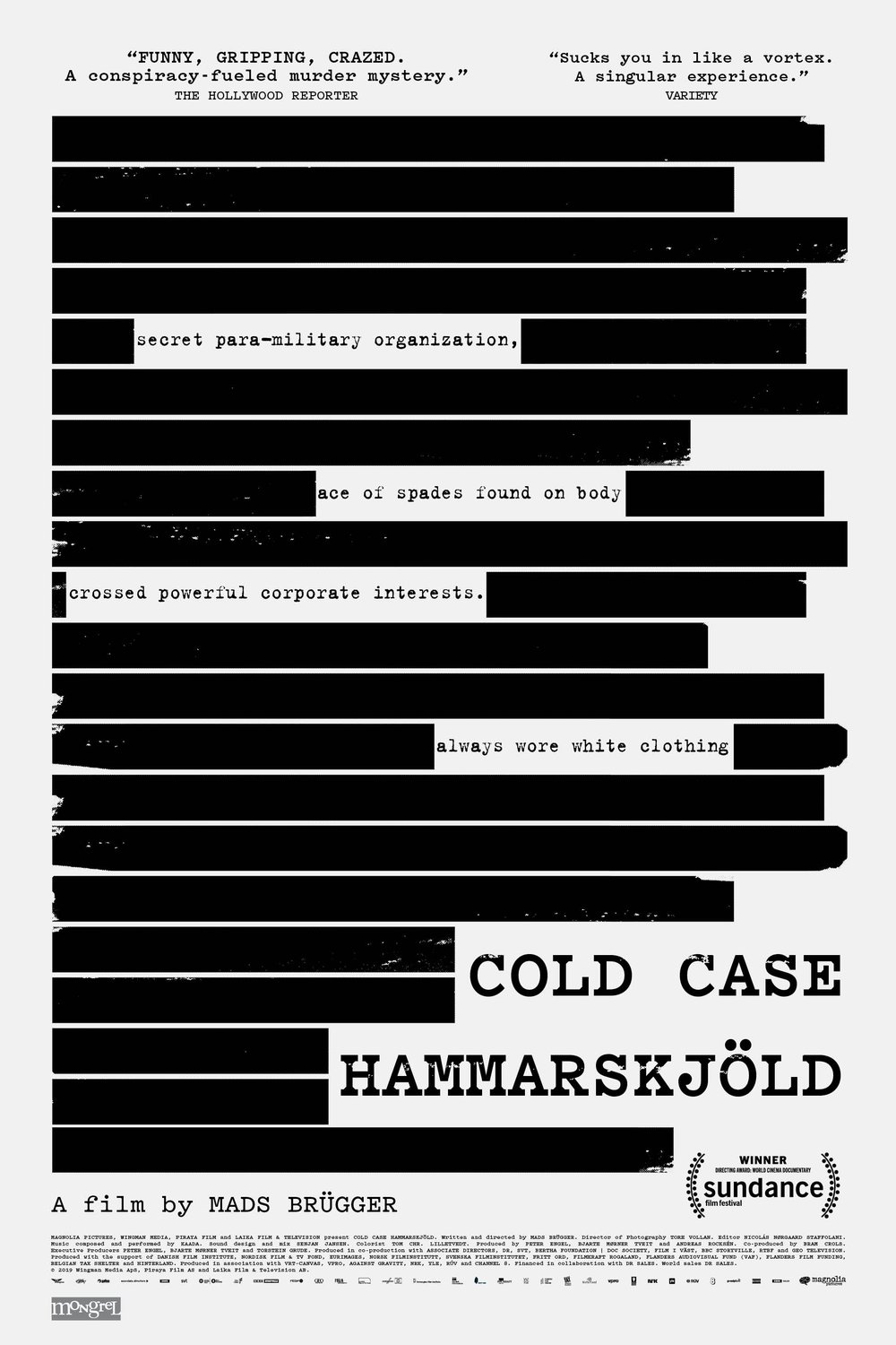 L'affiche du film Cold Case Hammarskjöld