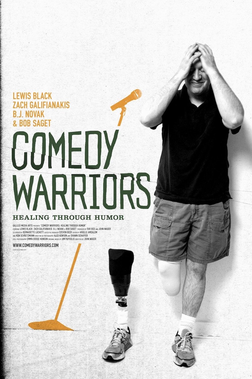 L'affiche du film Comedy Warriors: Healing Through Humor