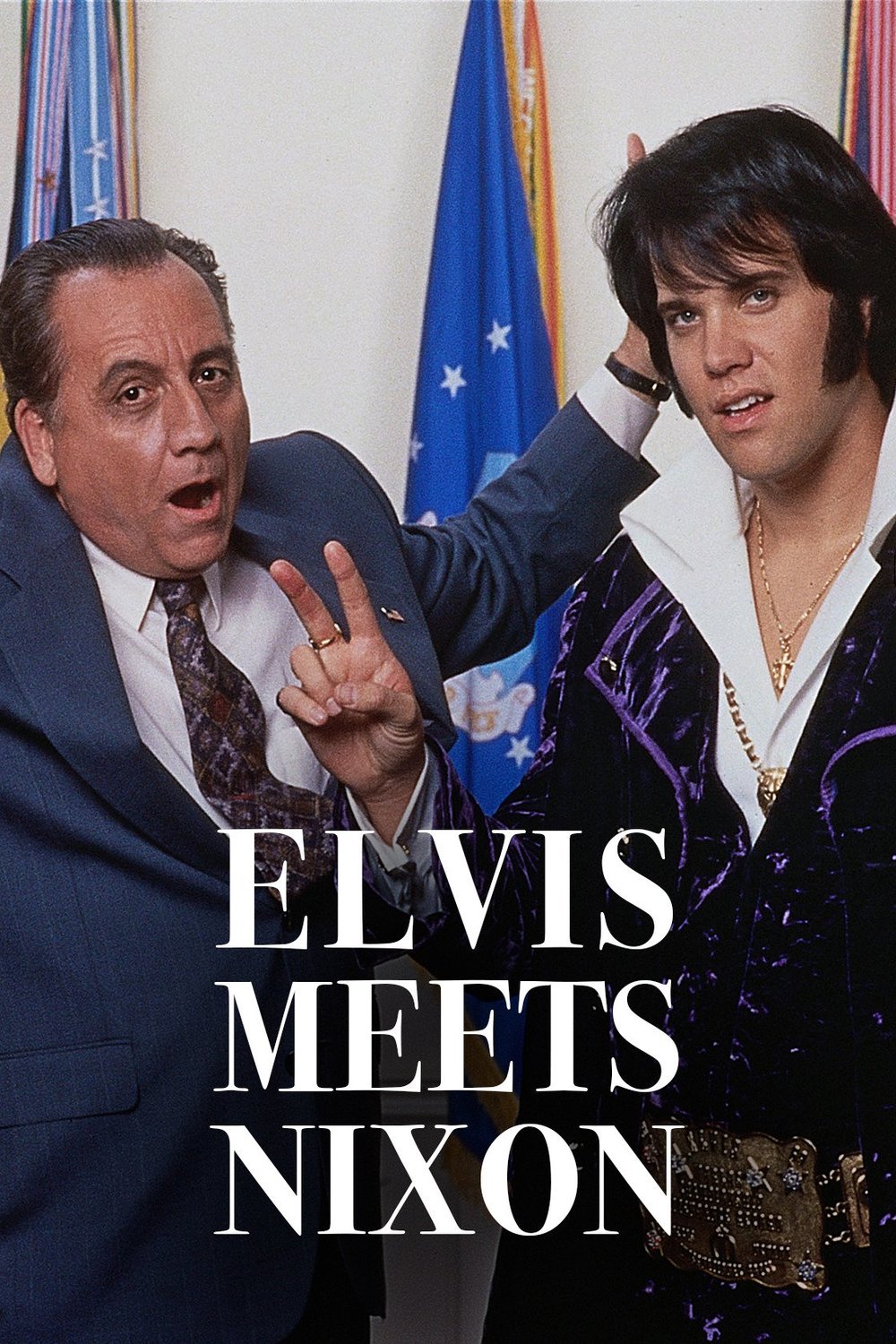 L'affiche du film Elvis Meets Nixon