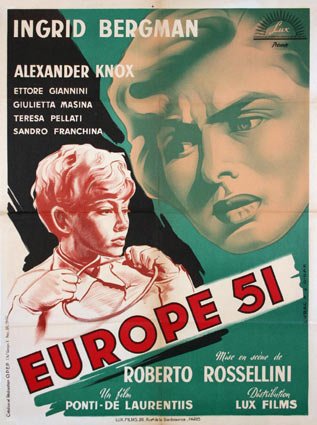 L'affiche du film Europa '51