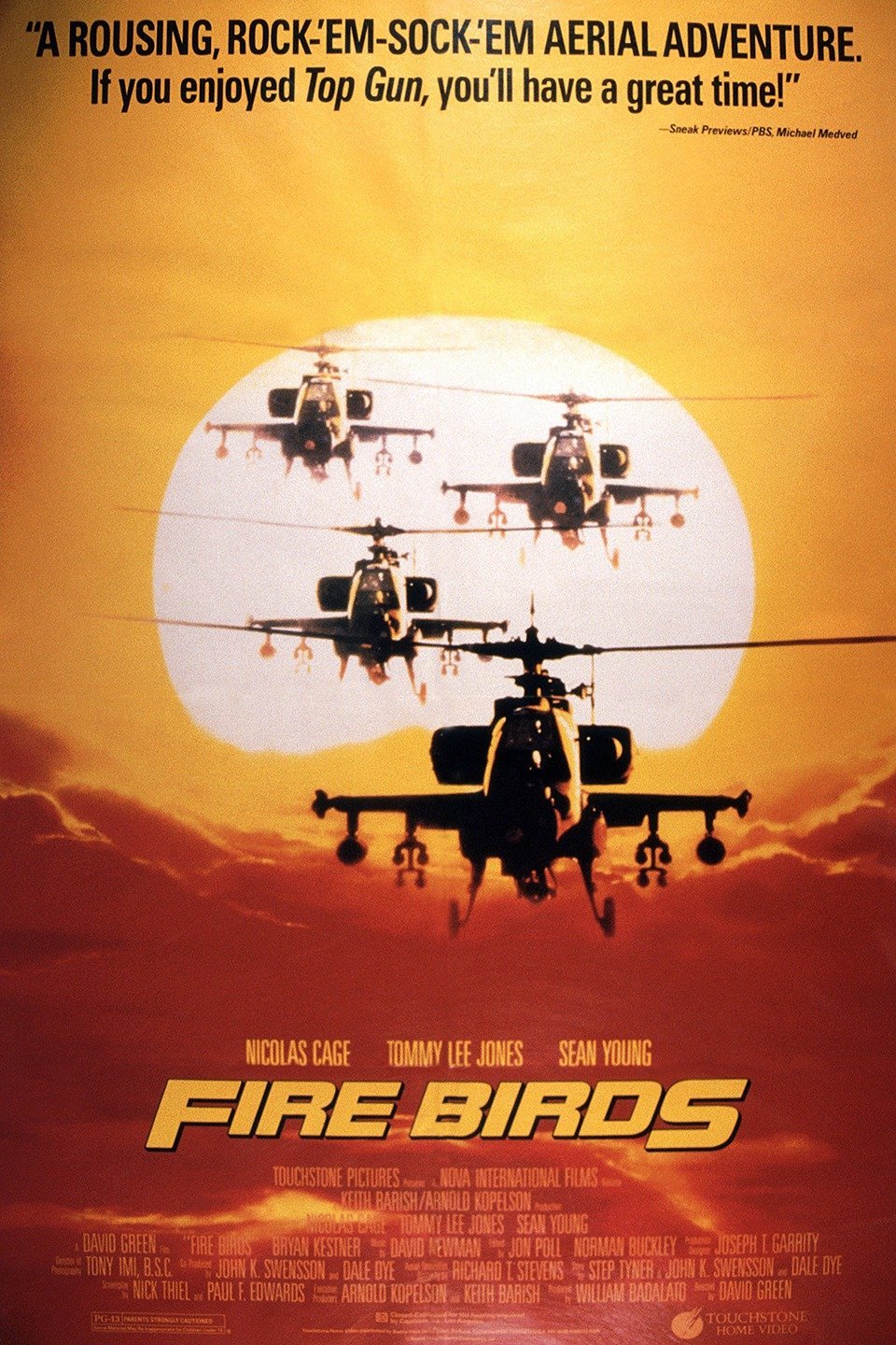 L'affiche du film Fire Birds