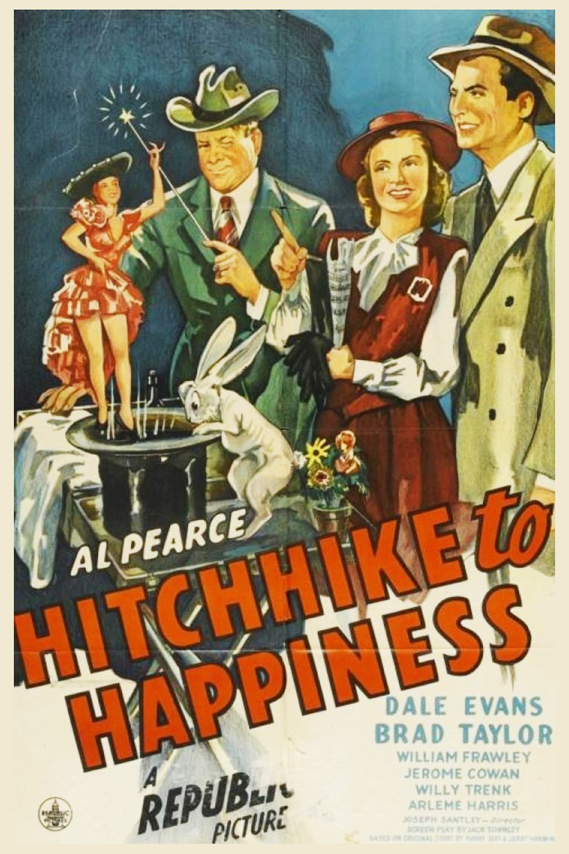L'affiche du film Hitchhike to Happiness