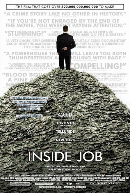 L'affiche du film Inside Job