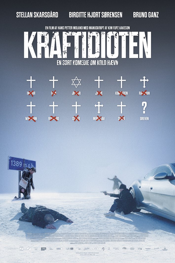 L'affiche originale du film Kraftidioten en norvégien