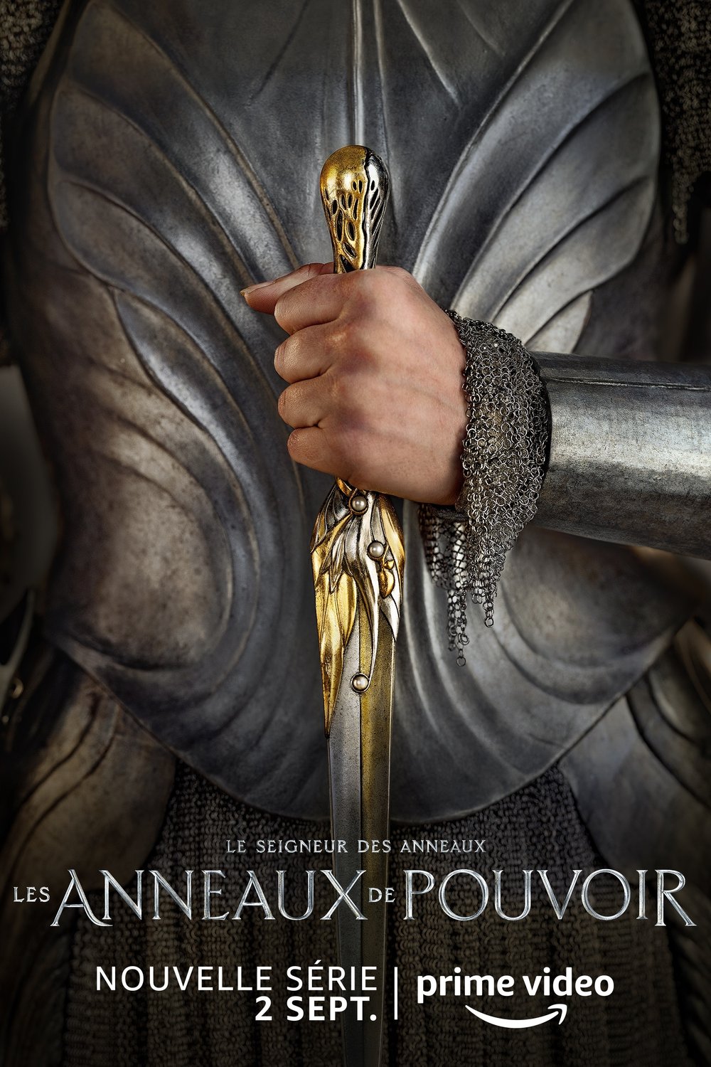 L'affiche du film Le seigneur des anneaux: Les anneaux de pouvoir