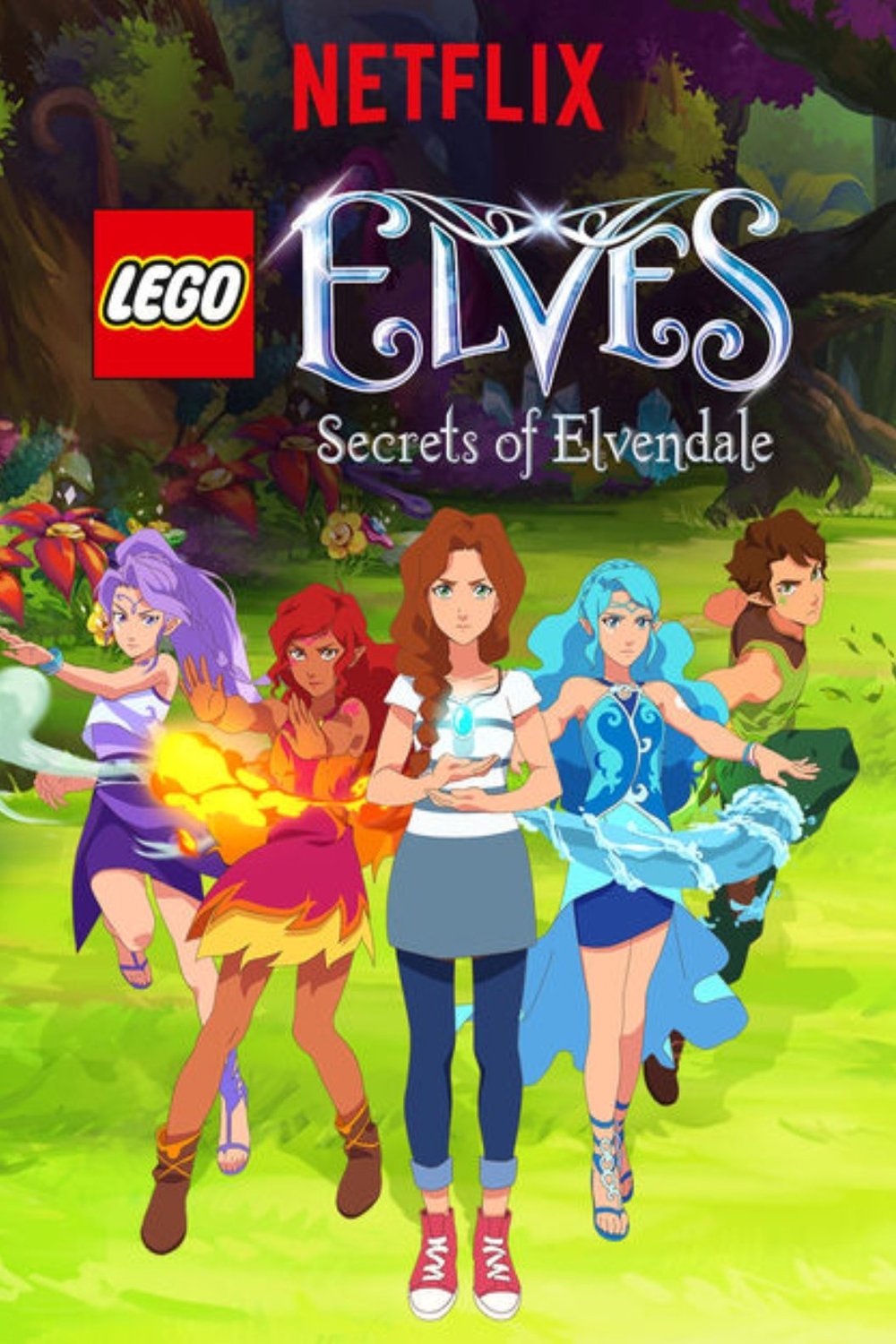 L'affiche du film Lego Elves: Secrets of Elvendale