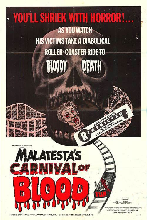 L'affiche du film Malatesta's Carnival of Blood