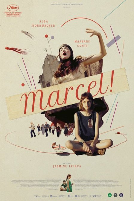 Italian poster of the movie Marcel!