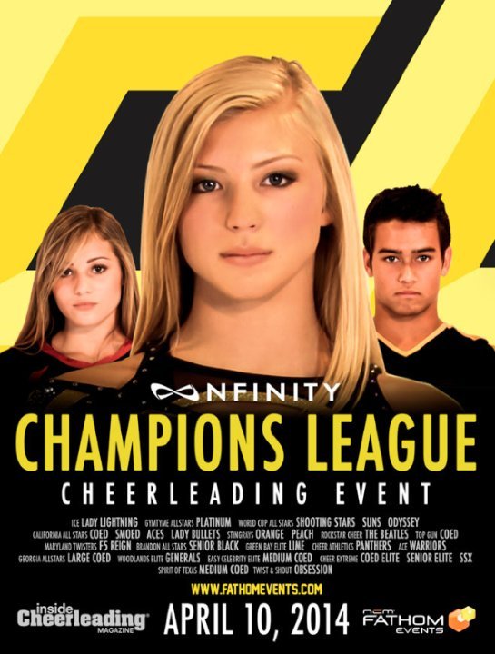 L'affiche du film Nfinity Champions League Cheerleading Event