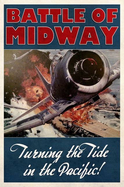 L'affiche du film The Battle of Midway