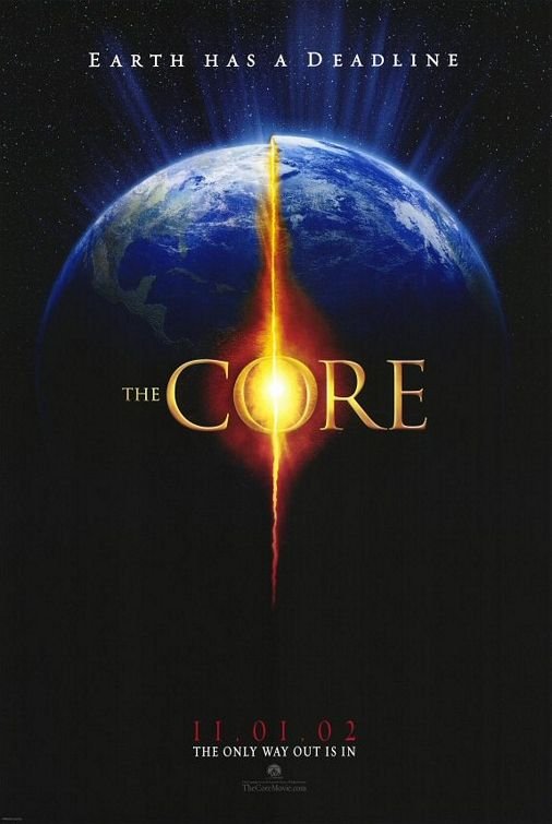 L'affiche du film The Core