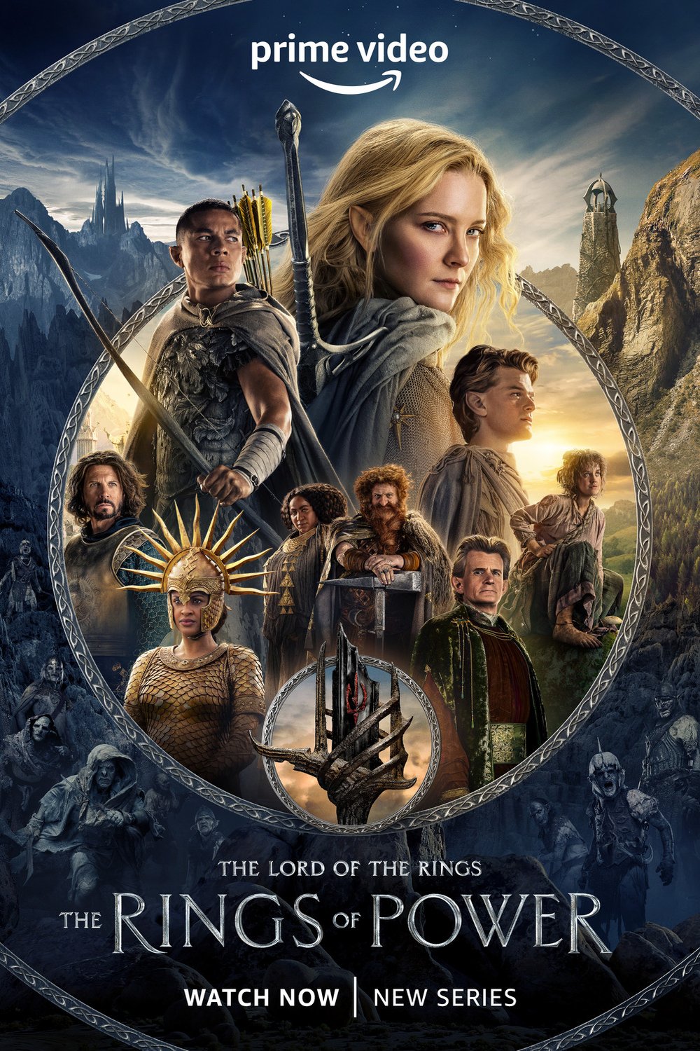 L'affiche du film The Lord of the Rings: The Rings of Power