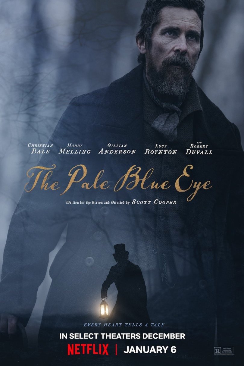 L'affiche du film The Pale Blue Eye