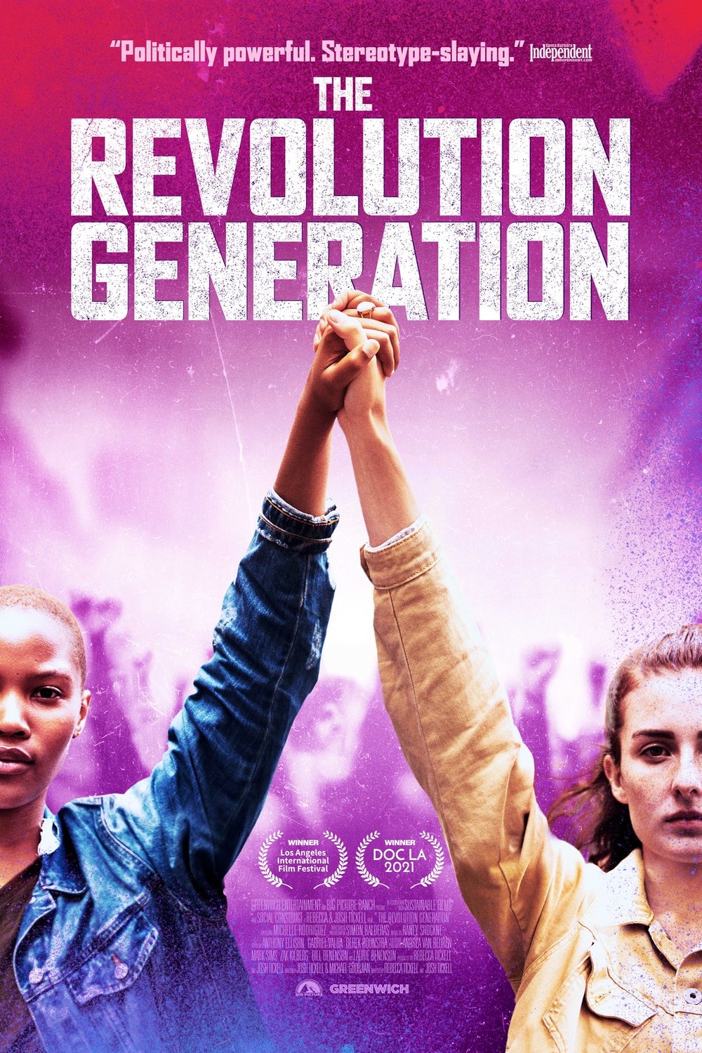 L'affiche du film The Revolution Generation