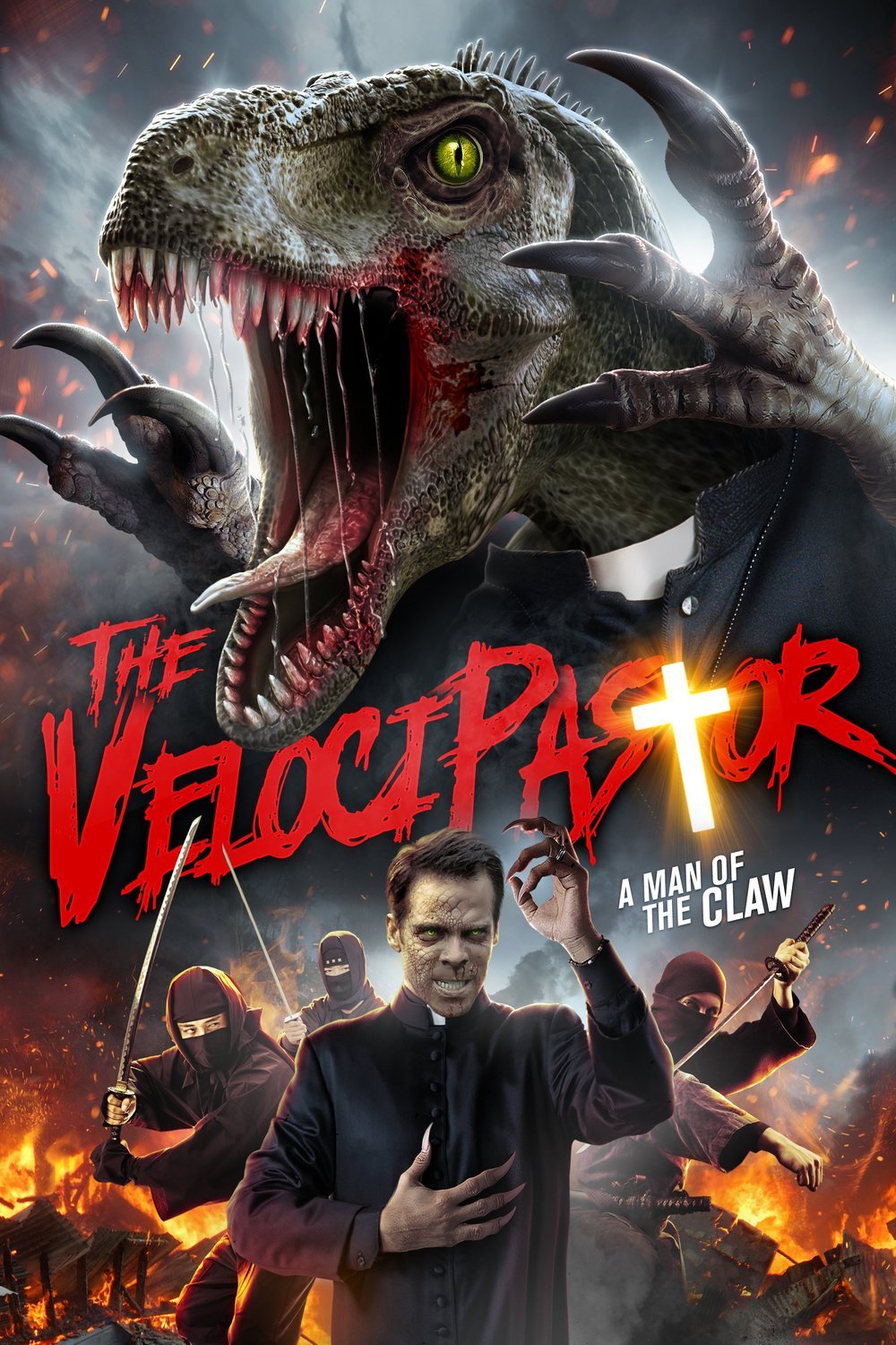 L'affiche du film The VelociPastor