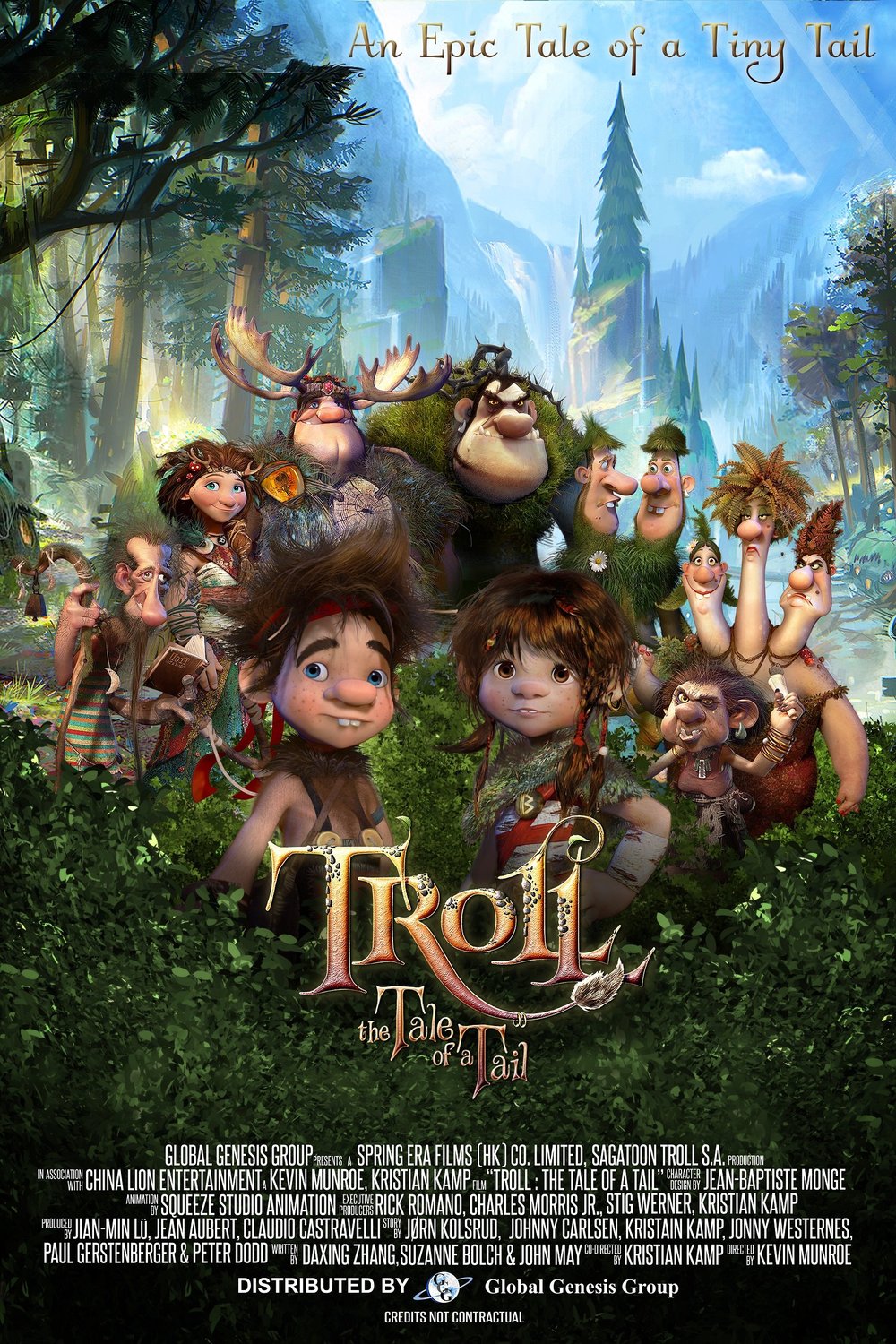 L'affiche du film Troll: The Tale of a Tail