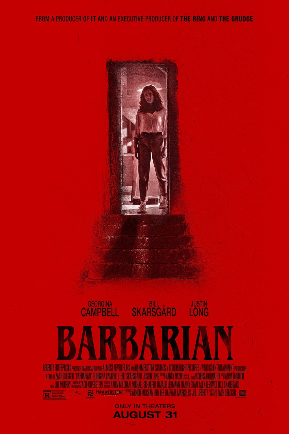 L'affiche du film Barbarian