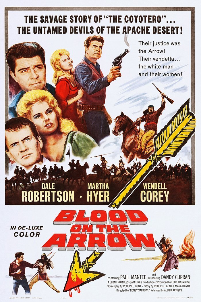L'affiche du film Blood on the Arrow
