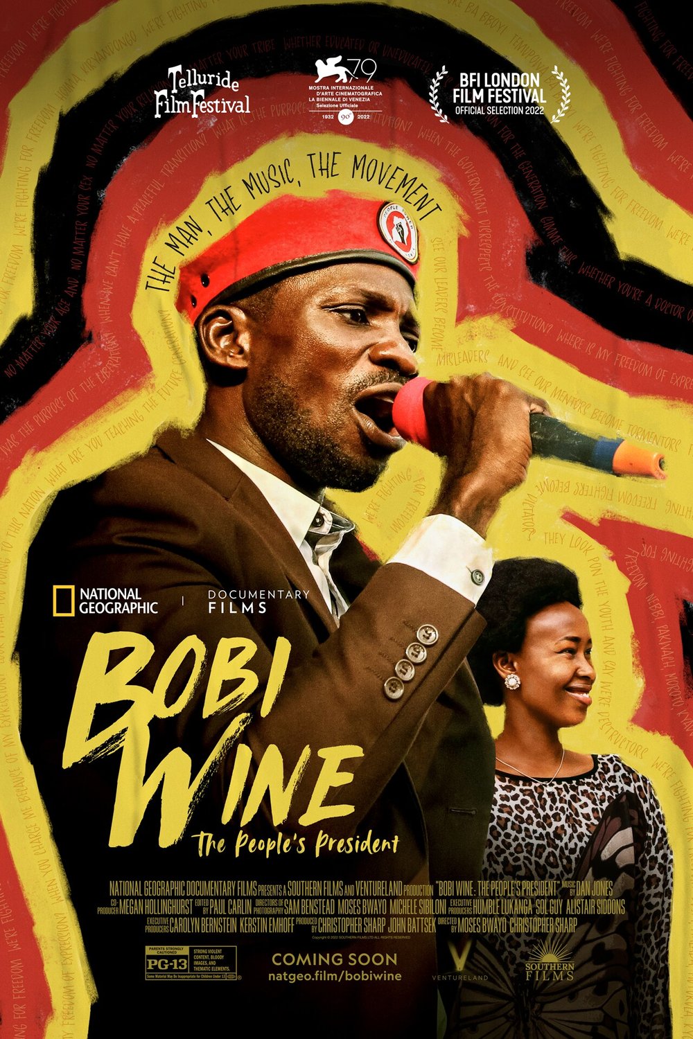 L'affiche du film Bobi Wine: The People's President