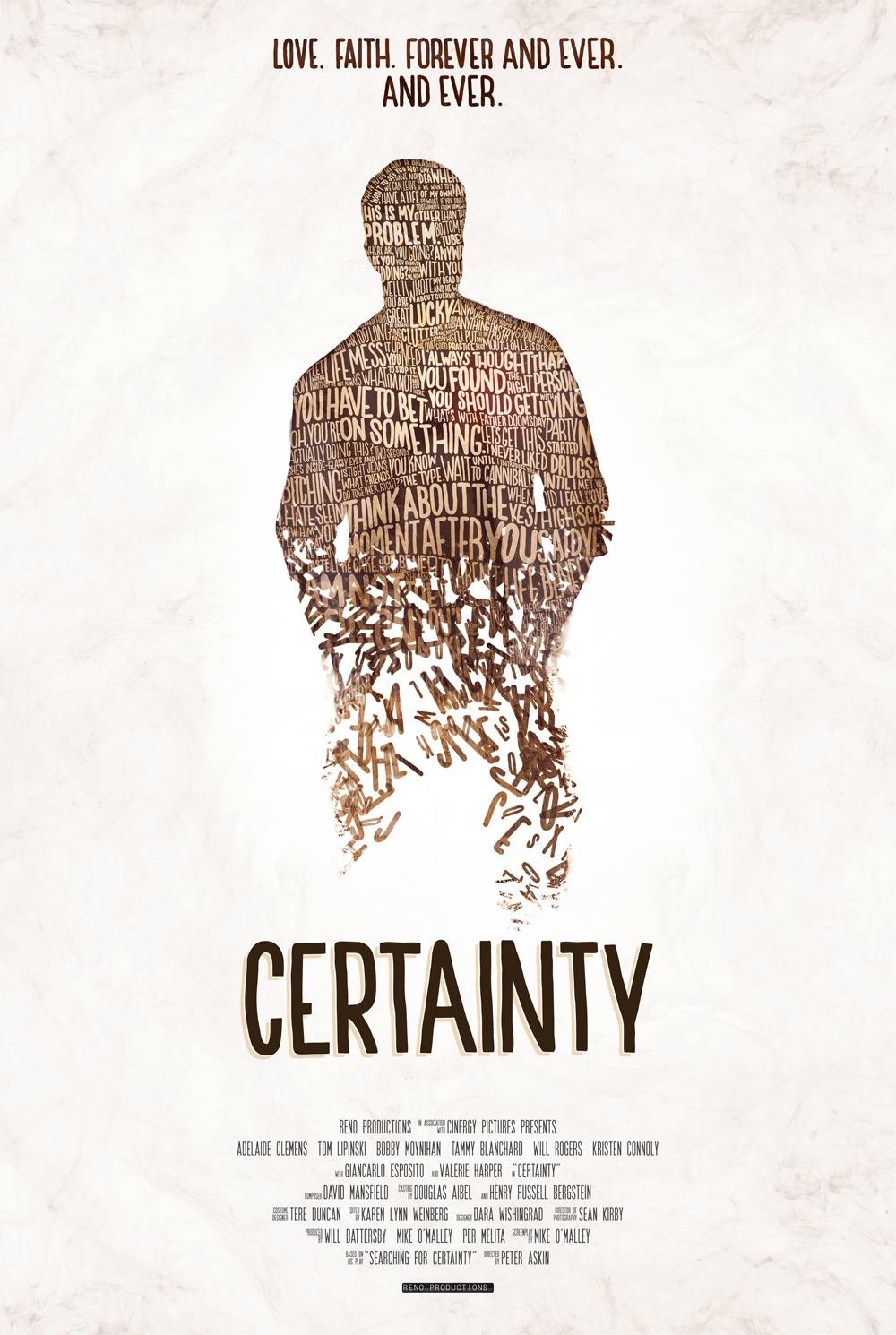 L'affiche du film Certainty