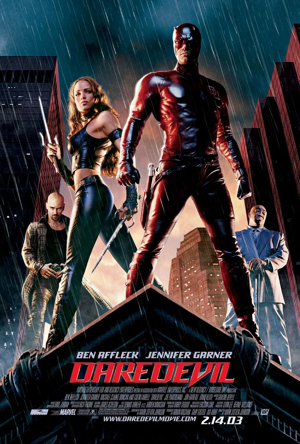 L'affiche du film Daredevil v.f.