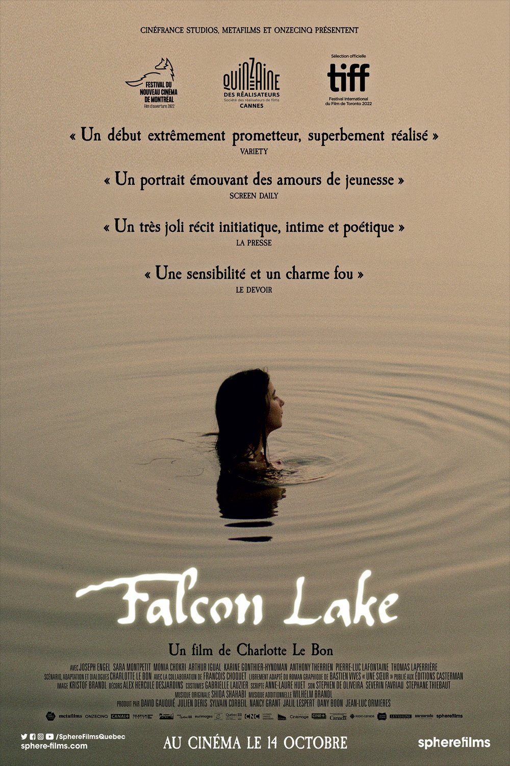 L'affiche du film Falcon Lake