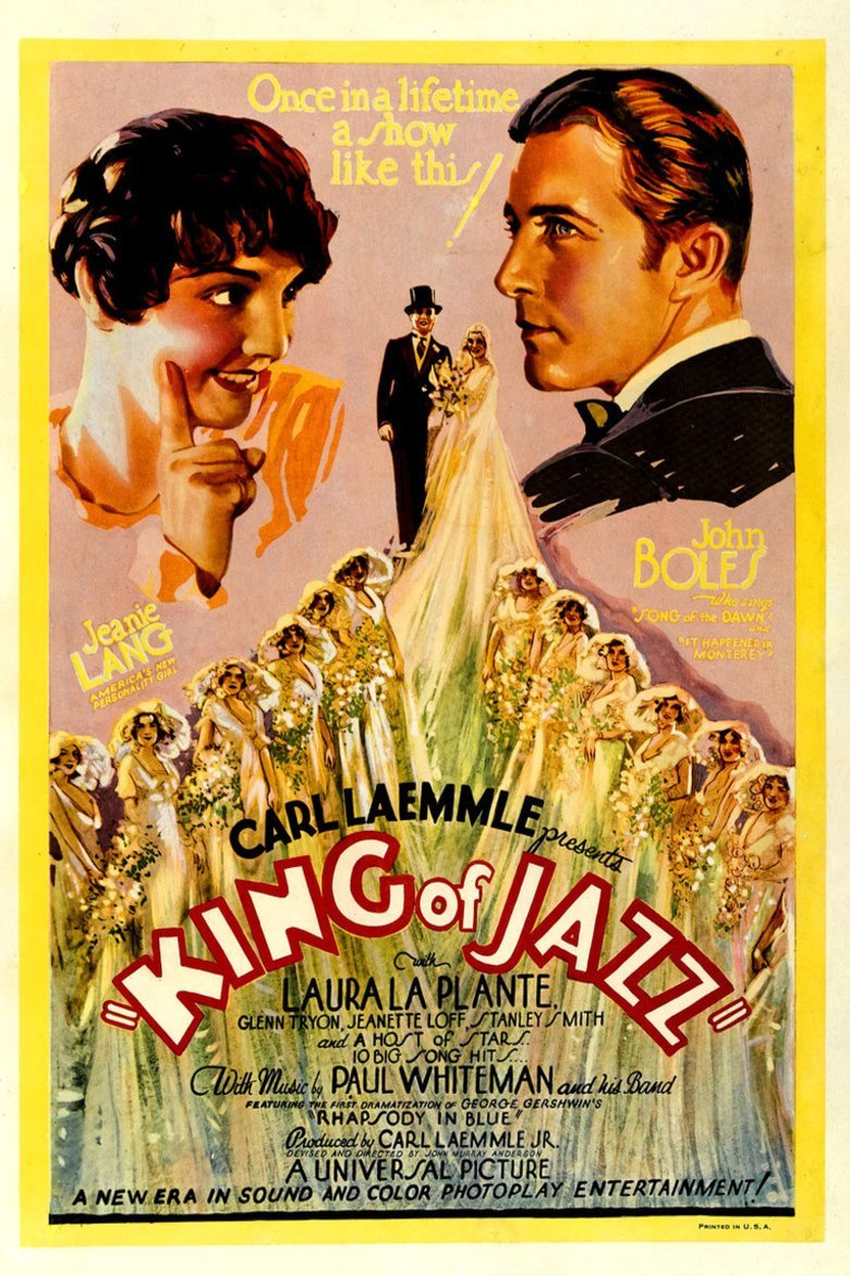 L'affiche du film King of Jazz