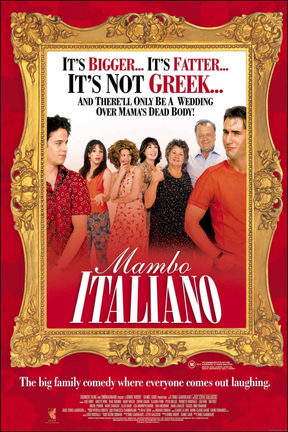 L'affiche du film Mambo Italiano v.f.