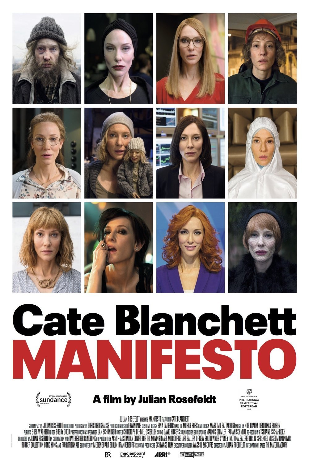 L'affiche du film Manifesto
