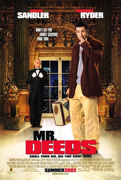L'affiche du film Mr. Deeds