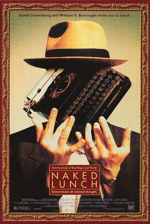 L'affiche du film Naked Lunch