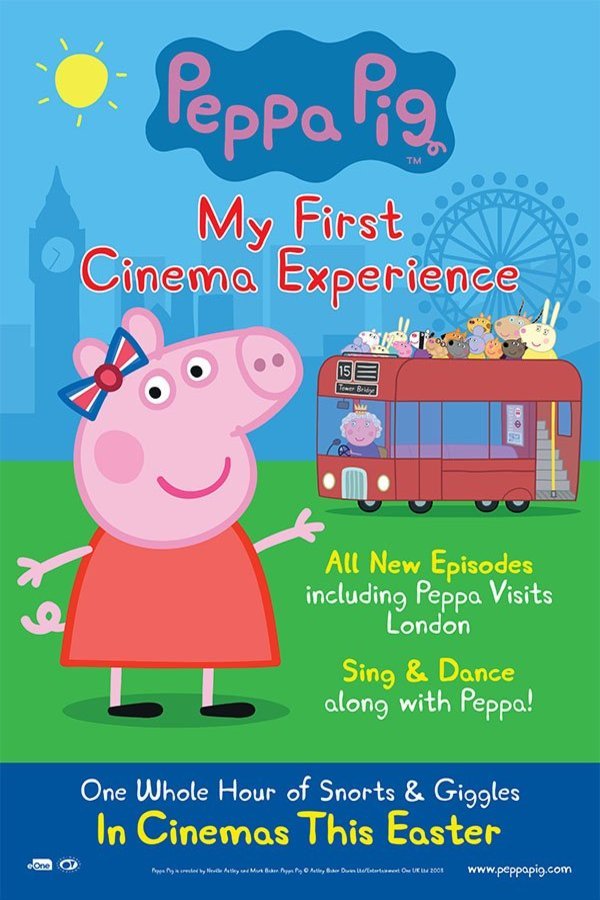 L'affiche du film Peppa Pig: My First Cinema Experience