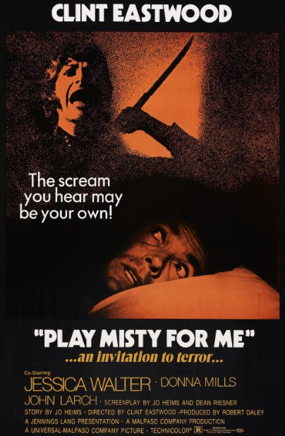 L'affiche du film Play Misty for Me
