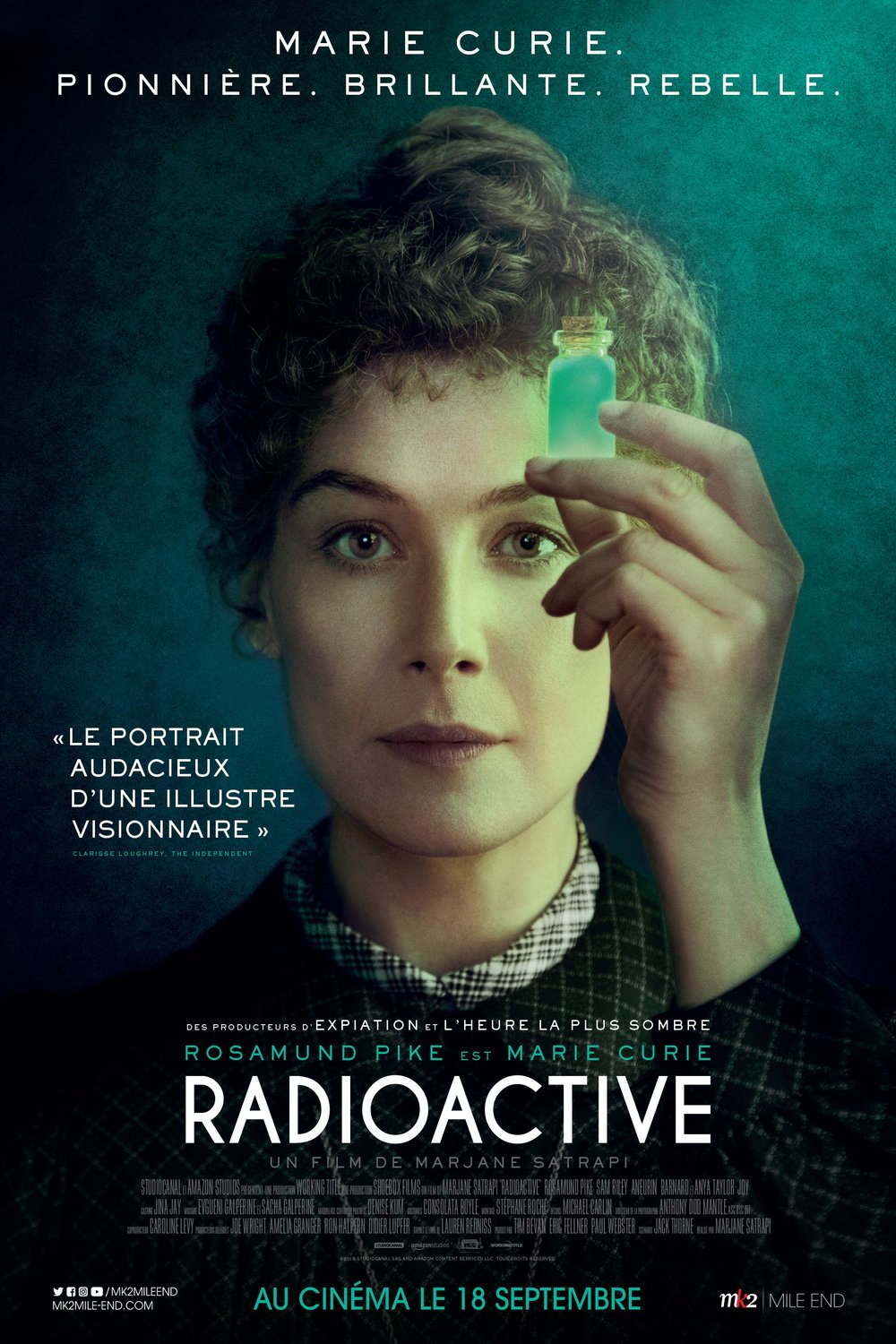 L'affiche du film Radioactive