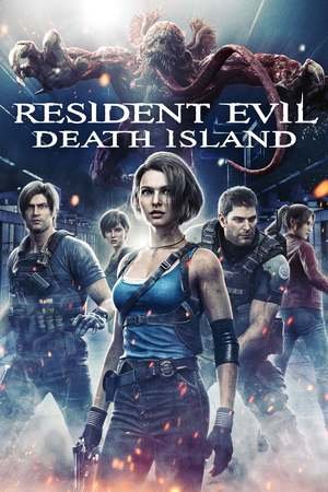 L'affiche du film Resident Evil: Death Island