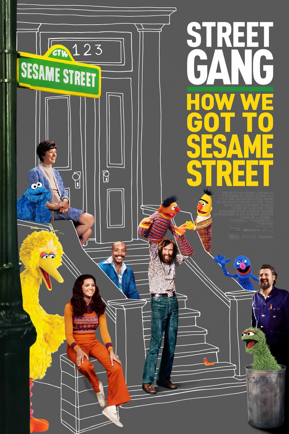 L'affiche du film Street Gang: How We Got to Sesame Street