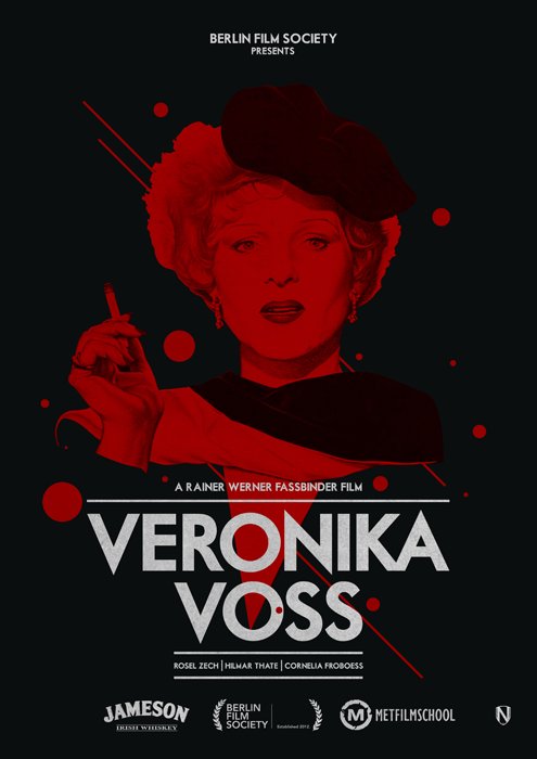 L'affiche du film Die Sehnsucht der Veronika Voss