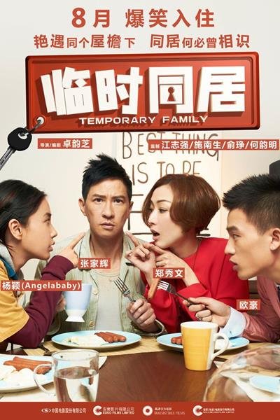 L'affiche originale du film Temporary Family en Chinois