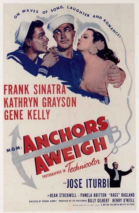 L'affiche du film Anchors Aweigh