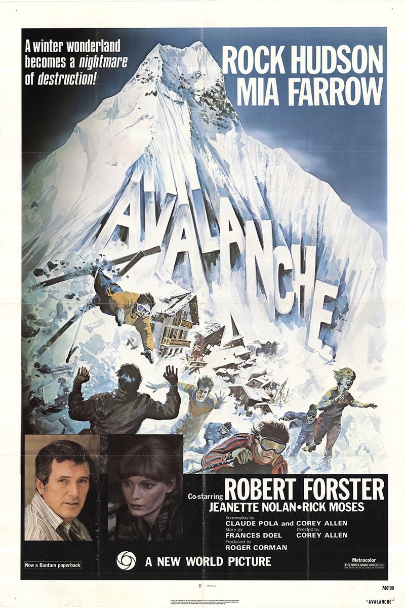 L'affiche du film Avalanche